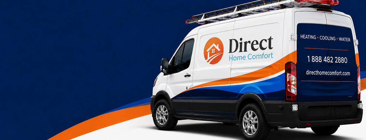 Direct Home Comfort service vehicle