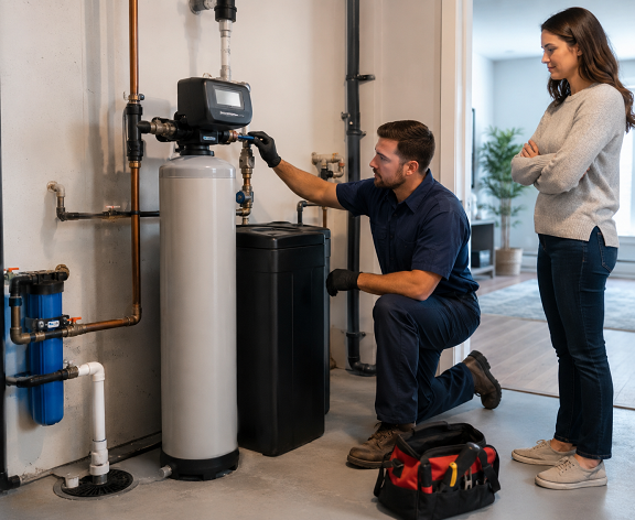 Water Softener System and Installation