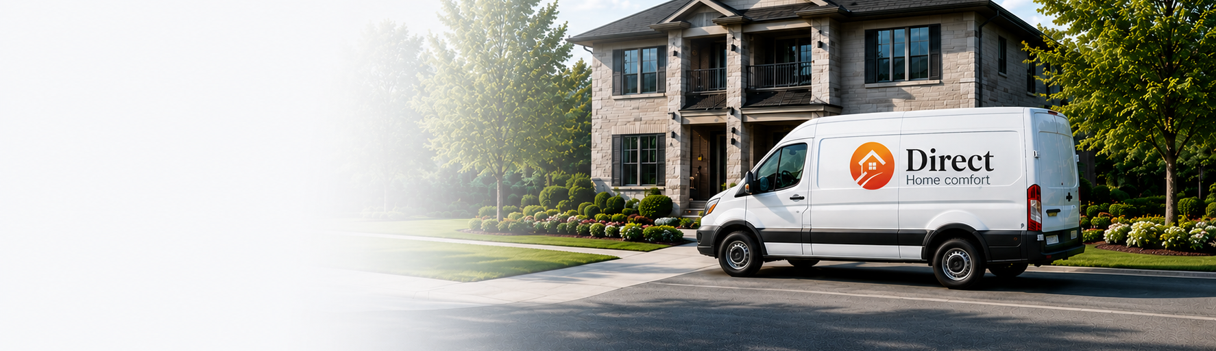 Direct Home Comfort service vehicle
